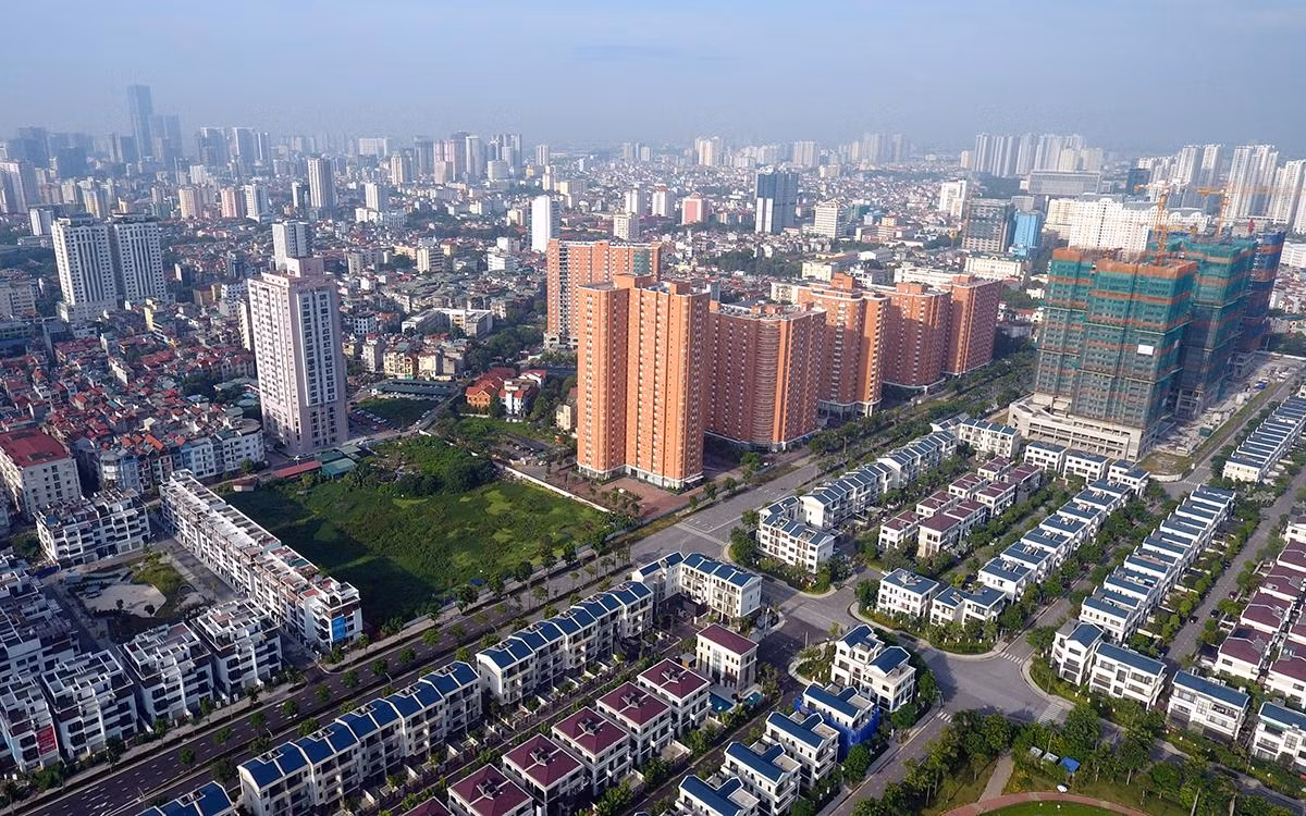 Một góc khu đô thị Tây Hồ Tây, Hà Nội. (Ảnh DUY ĐĂNG) Một góc khu đô thị Tây Hồ Tây, Hà Nội. (Ảnh DUY ĐĂNG)