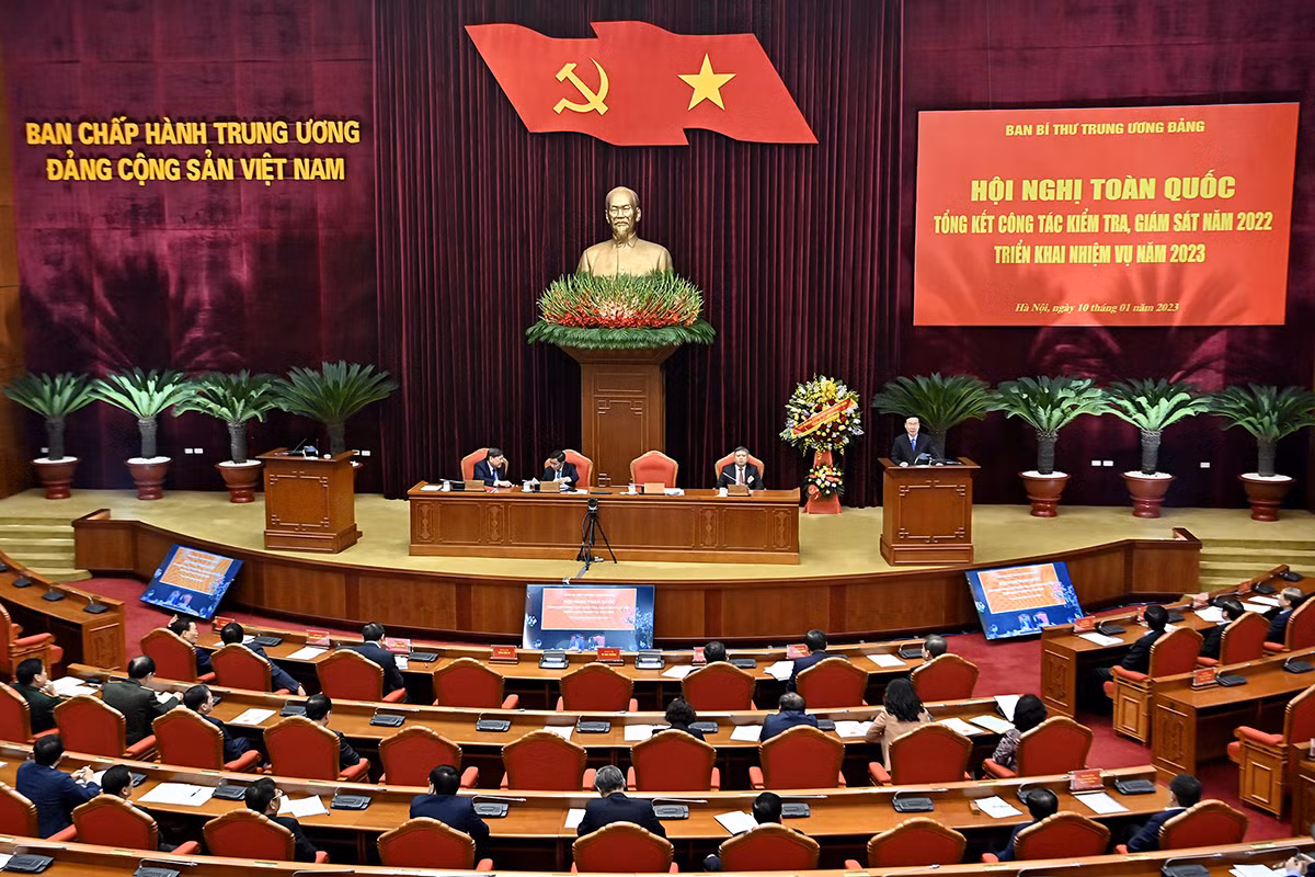 Toàn cảnh hội nghị. (Ảnh: ĐĂNG KHOA)
