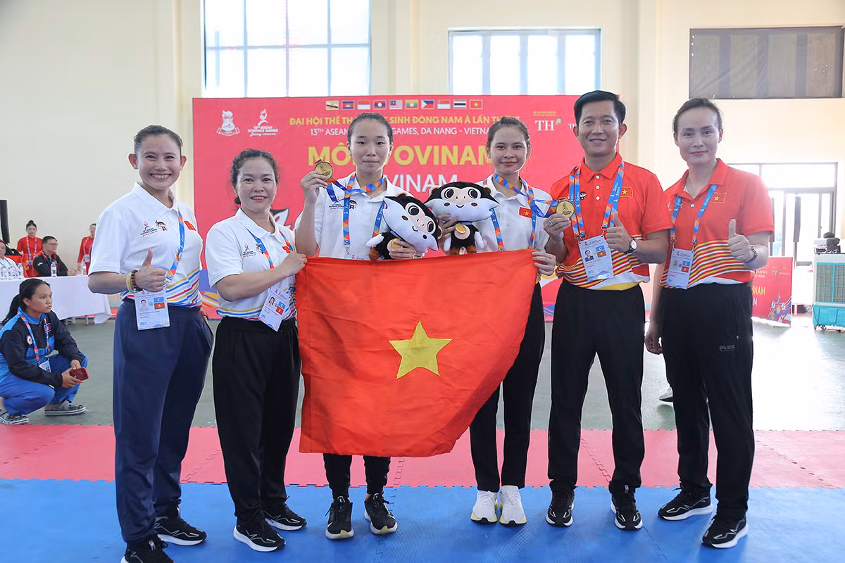 Đội tuyển Vovinam Việt Nam có chiến thắng đầu tiên tại môn thể thao thế mạnh. Đội tuyển Vovinam Việt Nam có chiến thắng đầu tiên tại môn thể thao thế mạnh.
