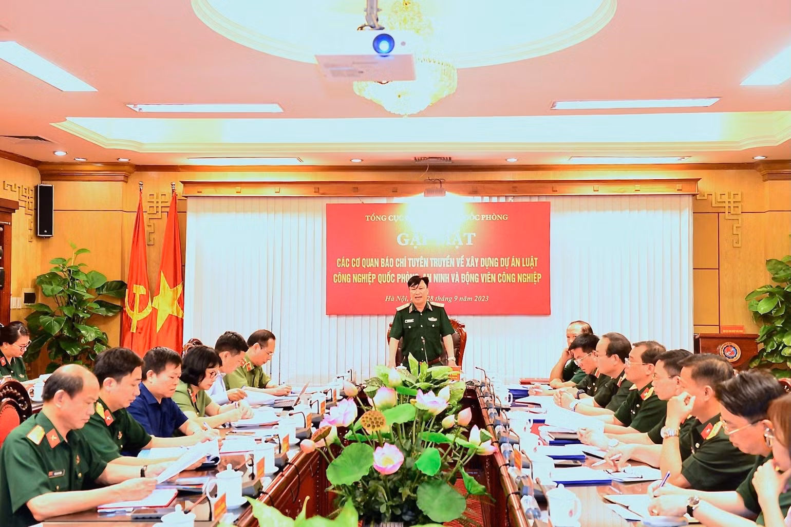 Quang cảnh hội nghị. Quang cảnh hội nghị.