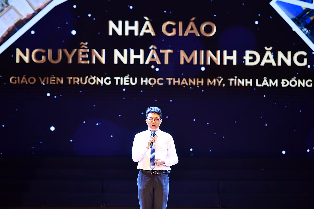Thầy giáo Nguyễn Nhật Minh Đăng.