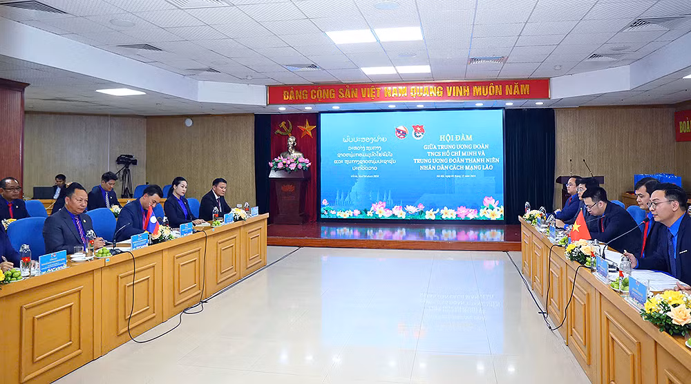Toàn cảnh buổi Hội đàm. Toàn cảnh buổi Hội đàm.
