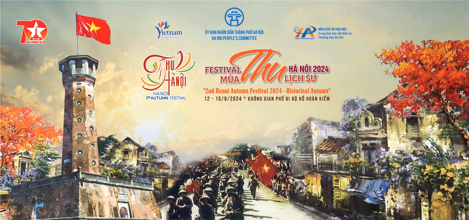 Festival Thu Hà Nội lần thứ 2 năm 2024 với chủ đề “Thu Hà Nội – Mùa Thu lịch sử” là một trong những sự kiện quảng bá, xúc tiến du lịch trọng điểm của Thành phố chào mừng kỷ niệm 70 năm Ngày giải phóng Thủ đô (10/10/1954-10/10/2024).