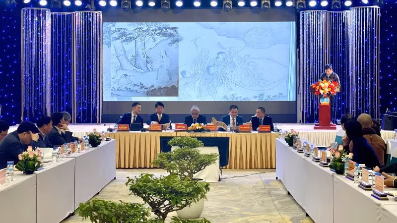 Các đại biểu đóng góp nhiều ý kiến tâm huyết có giá trị khoa học và thực tiễn cho hội thảo.