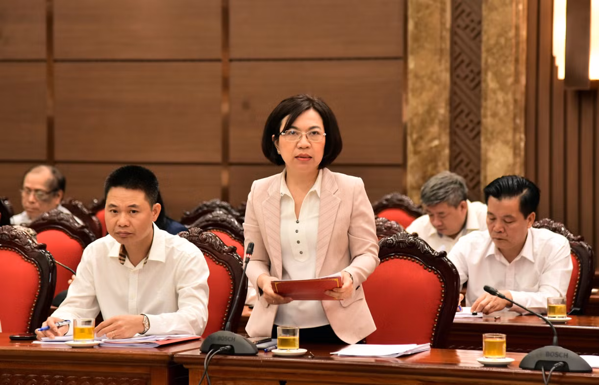 Các đại biểu tham luận tại hội nghị. (Ảnh: Duy Linh)