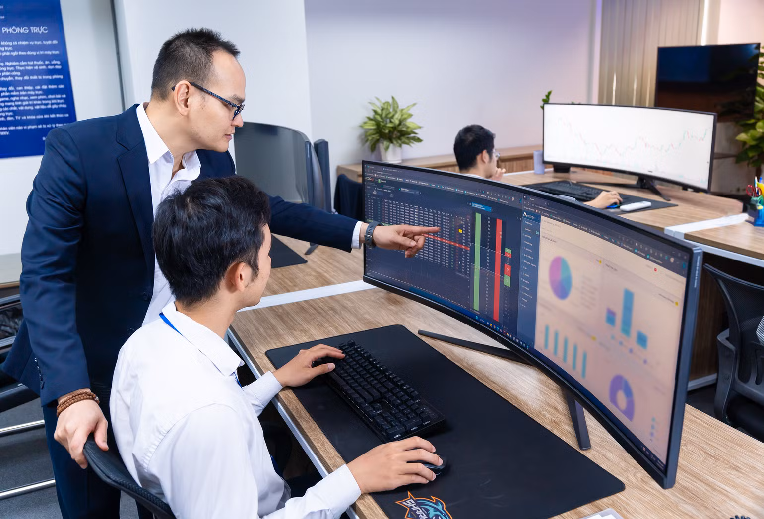 Màn hình điện tử giao dịch Hợp đồng Quyền chọn