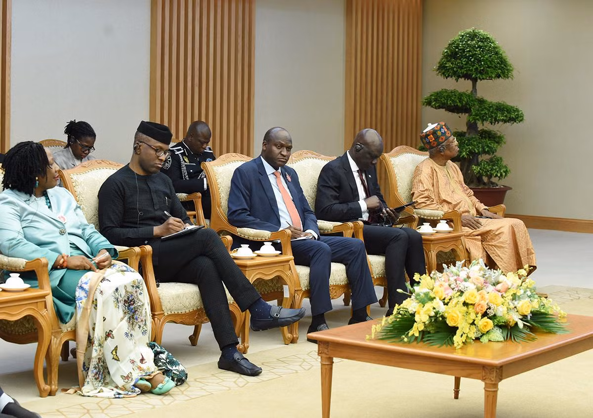 [Ảnh] Thủ tướng Phạm Minh Chính tiếp Phó Tổng thống Nigeria Yemi Osinbajo ảnh 6