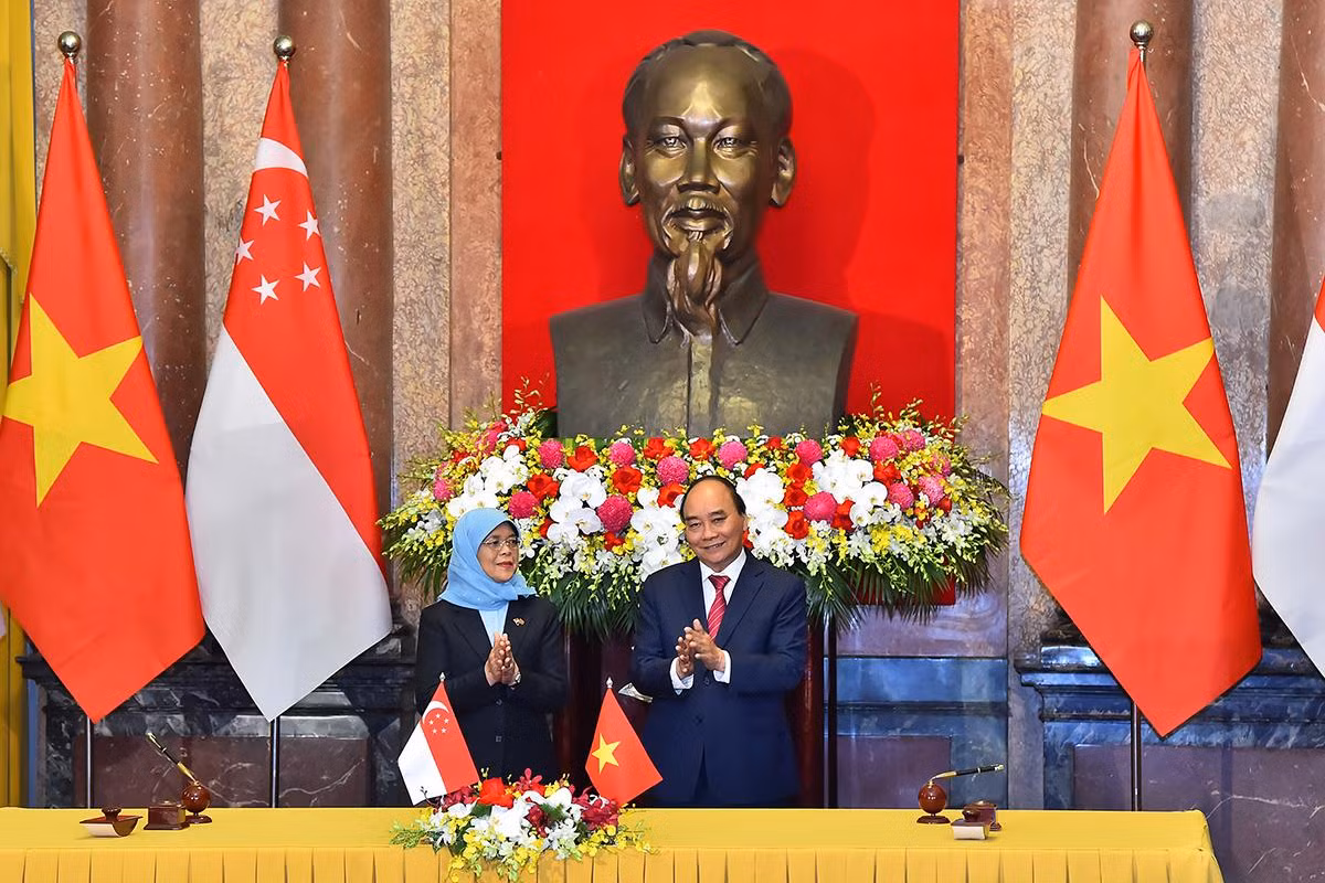 [Ảnh] Việt Nam và Singapore ký kết nhiều văn kiện hợp tác, đầu tư quan trọng ảnh 1
