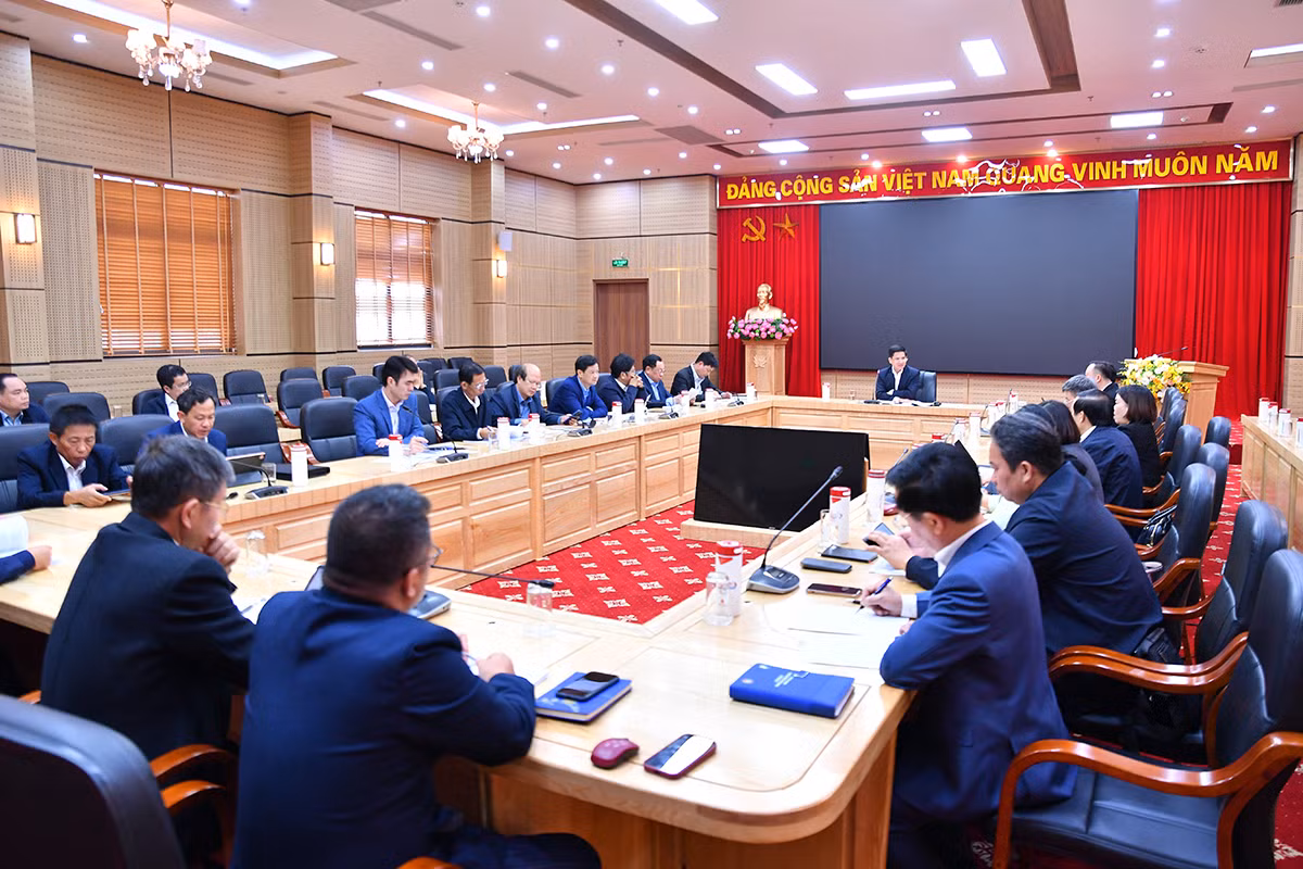 Toàn cảnh các tổ thảo luận.