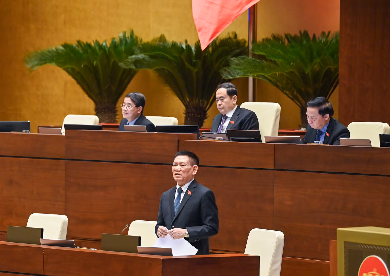 Phó Thủ tướng Chính phủ Hồ Đức Phớc. (Ảnh: DUY LINH)