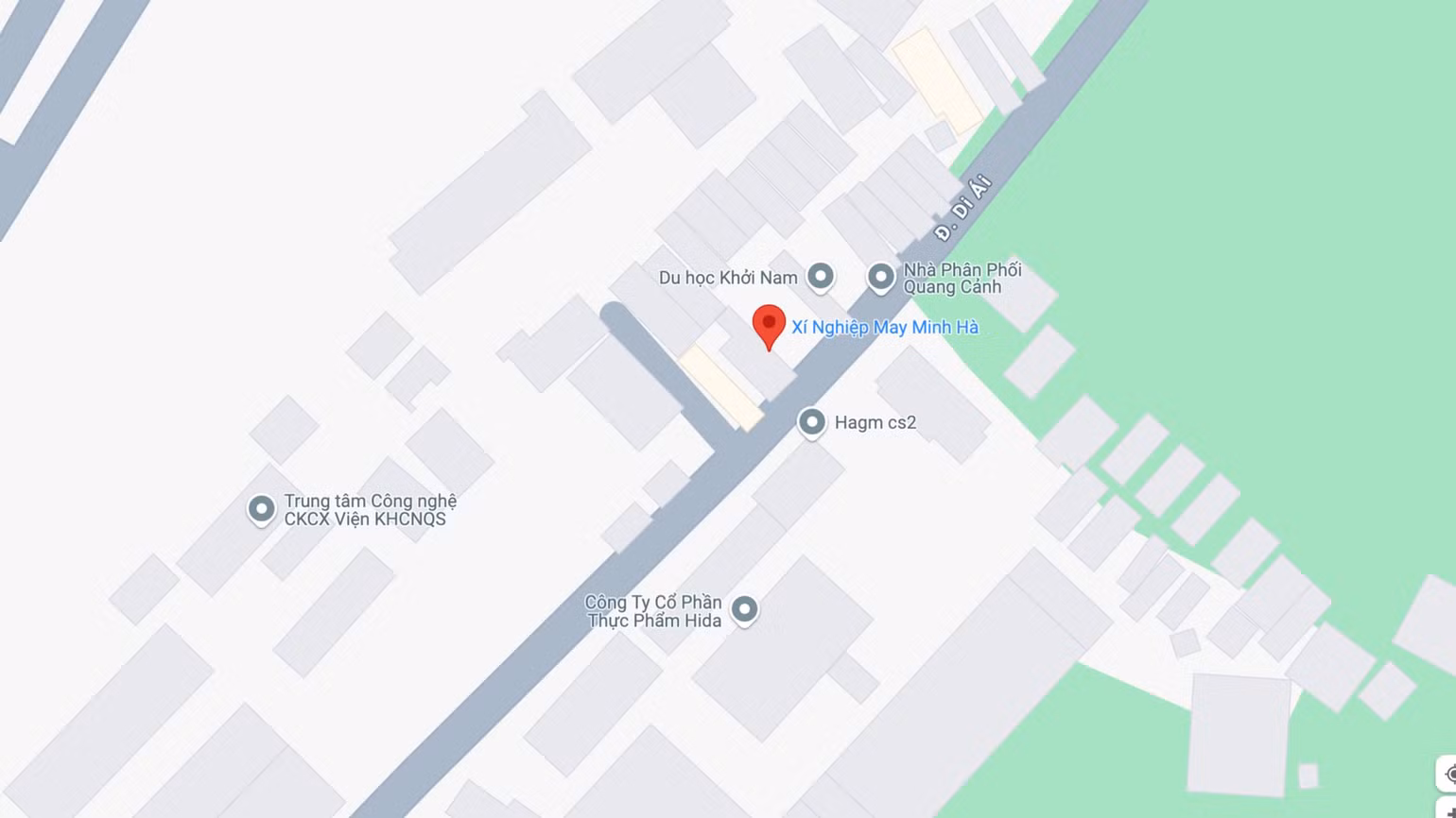 Xí nghiệp may Minh Hà (Ảnh: Google Maps)