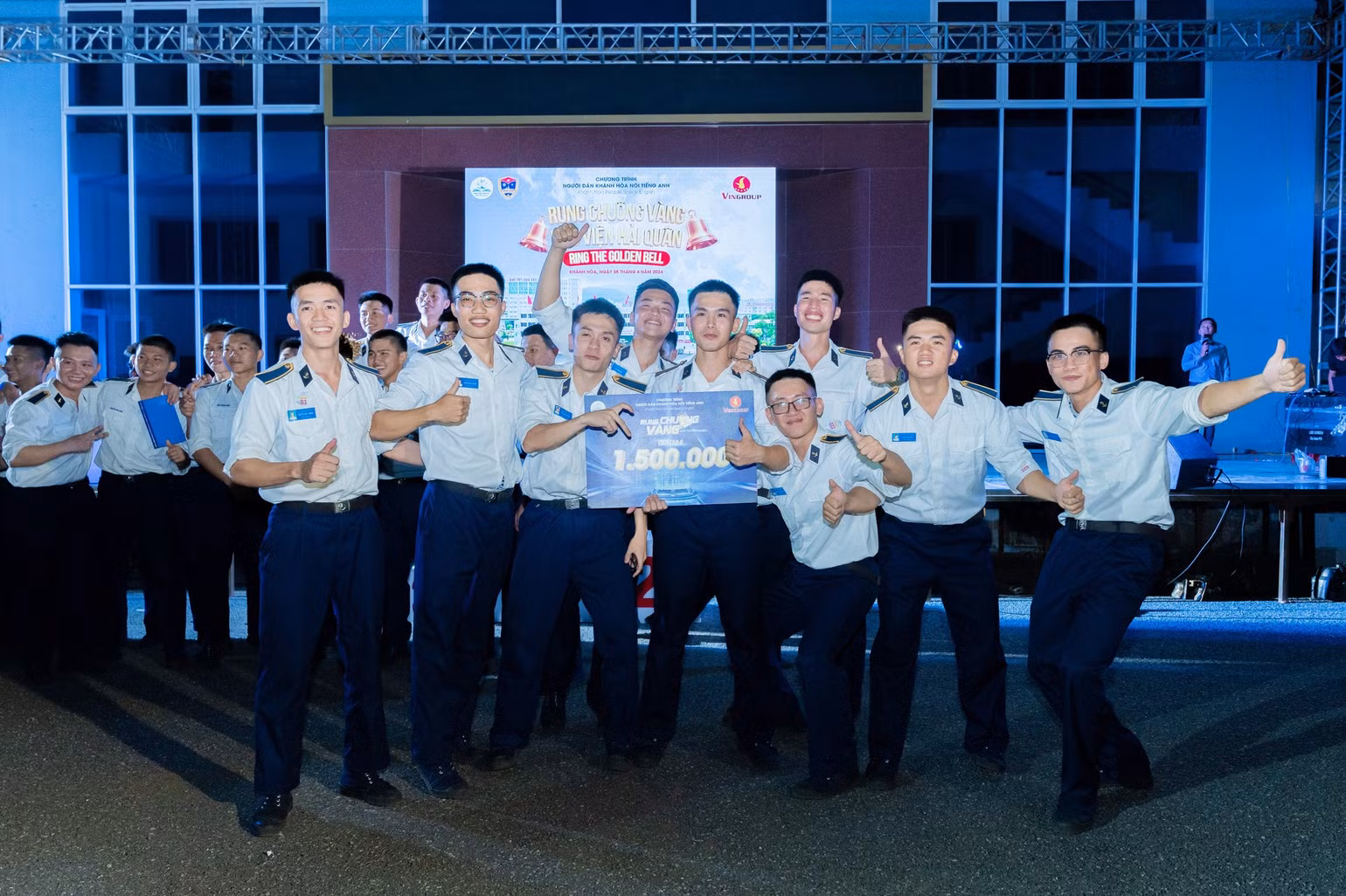 Một hoạt động trong khuôn khổ dự án Người Khánh Hòa nói tiếng Anh.