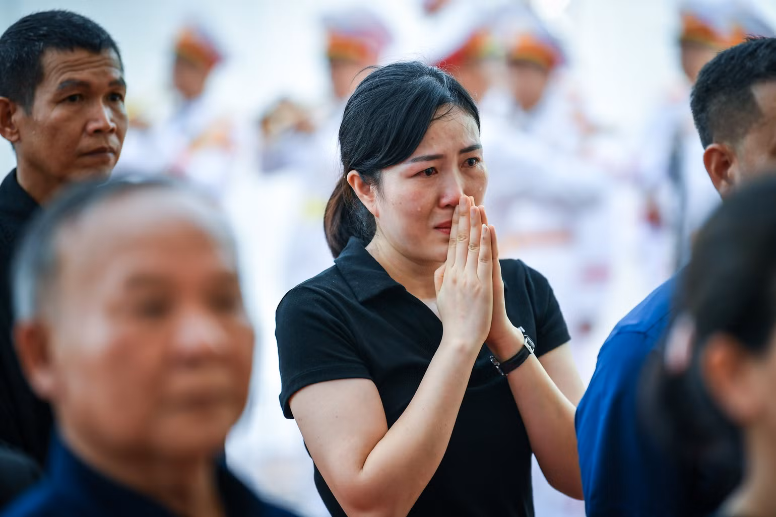 Toàn cảnh Lễ viếng Tổng Bí thư Nguyễn Phú Trọng: Trang nghiêm và xúc động ảnh 266 Toàn cảnh Lễ viếng Tổng Bí thư Nguyễn Phú Trọng: Trang nghiêm và xúc động ảnh 266