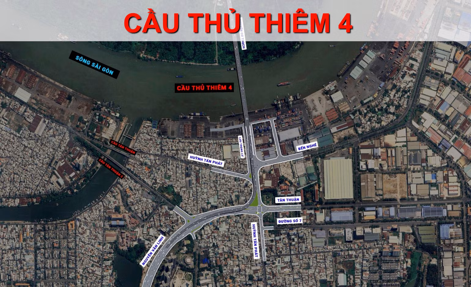 Cầu Thủ Thiêm 4 có điểm bắt đầu từ đường Nguyễn Văn Linh-nút cầu Tân Thuận 2, điểm cuối là đường Nguyễn Cơ Thạch-Thủ Thiêm. Tổng chiều dài toàn tuyến đạt 2.160km. Cầu Thủ Thiêm 4 có điểm bắt đầu từ đường Nguyễn Văn Linh-nút cầu Tân Thuận 2, điểm cuối là đường Nguyễn Cơ Thạch-Thủ Thiêm. Tổng chiều dài toàn tuyến đạt 2.160km.