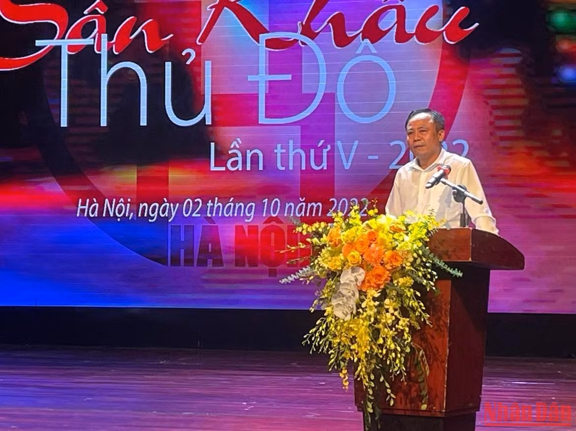 Ông Nguyễn Đăng Chương - Chủ tịch Hội đồng Giám khảo đánh giá tổng kết về chất lượng nghệ thuật của Liên hoan.