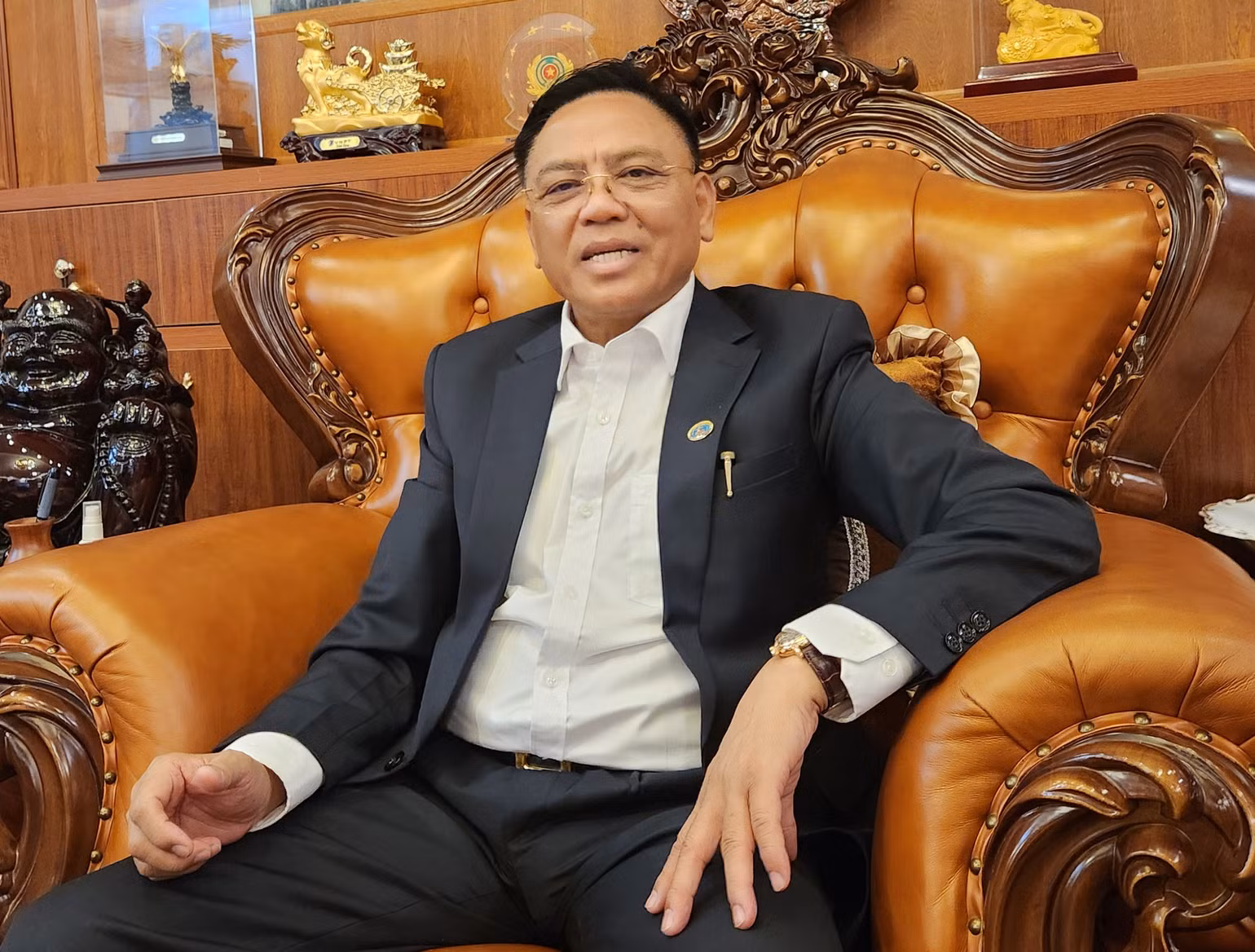 Chủ tịch Hiệp hội Doanh nghiệp tỉnh Thanh Hóa Cao Tiến Đoan.