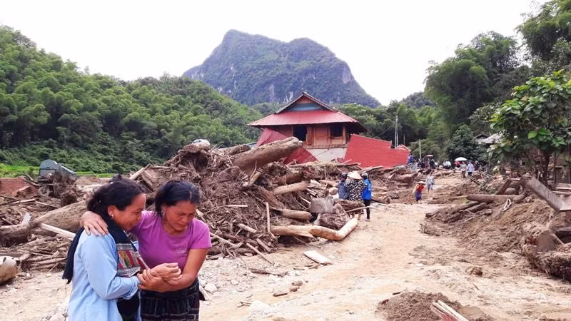 Nỗi đau trong lòng người bản Sa Ná, xã Na Mèo, huyện Quan Sơn sau thảm họa lũ quét năm 2019. Nỗi đau trong lòng người bản Sa Ná, xã Na Mèo, huyện Quan Sơn sau thảm họa lũ quét năm 2019.
