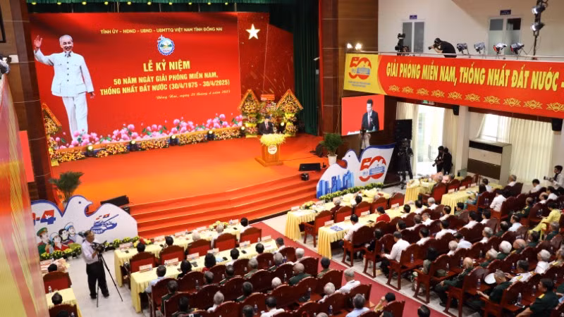 Quang cảnh buổi Lễ kỷ niệm.
