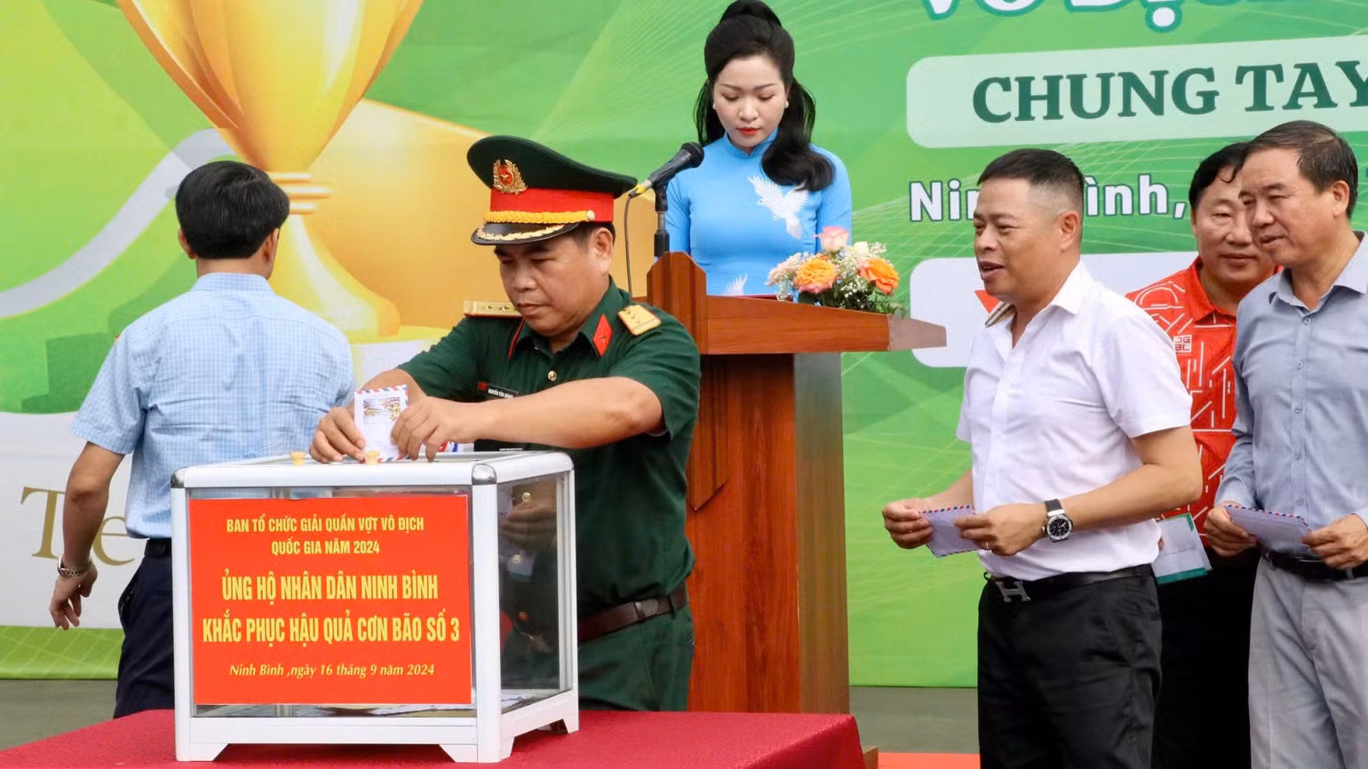 Lễ phát động quyên góp tại lễ khai mạc giải nhận được sự hưởng tích cực các sở, ngành, Ban tổ chức giải, các huấn luyện viên, trung tâm thể thao, vận động viên các đơn vị địa phương tham dự giải, cùng toàn thể khán giả hâm mộ.