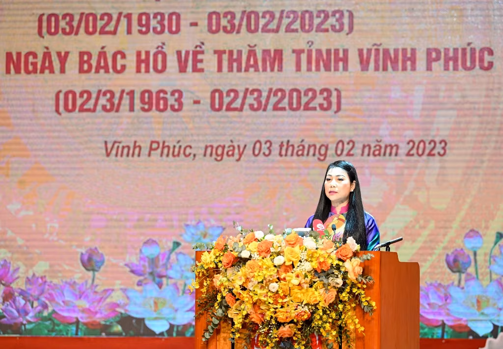 [Ảnh] Lễ kỷ niệm 60 năm Ngày Bác Hồ về thăm Vĩnh Phúc ảnh 5