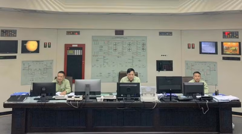 Phòng Điều khiển trung tâm Dây chuyền 2. Phòng Điều khiển trung tâm Dây chuyền 2.