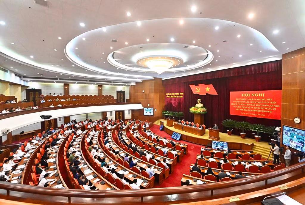 Toàn cảnh hội nghị.