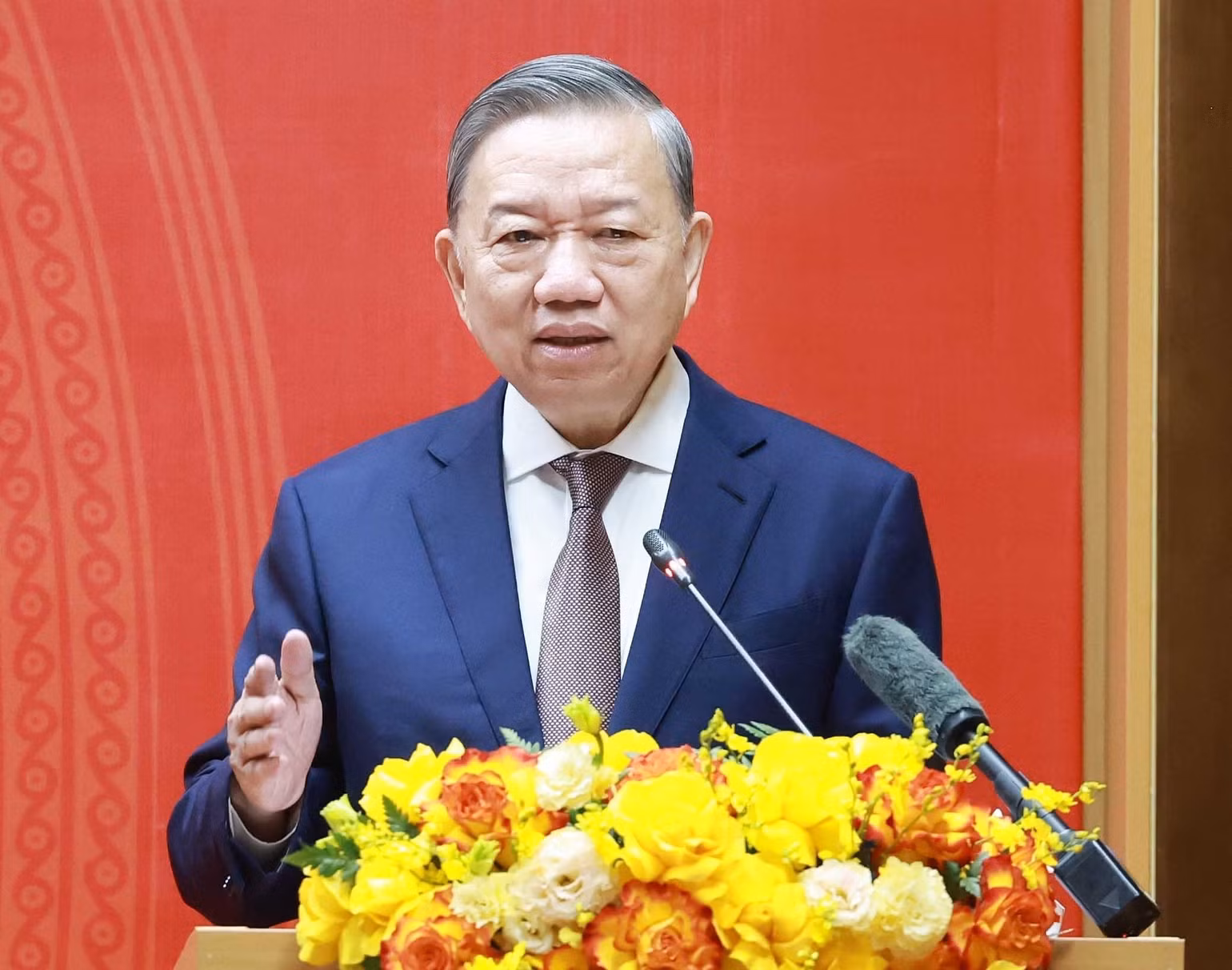 Tổng Bí thư Tô Lâm phát biểu. (Ảnh: TTXVN)
