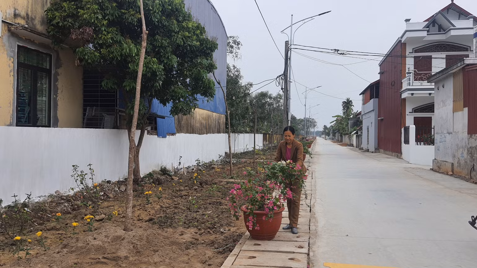 Chương trình xây dựng nông thôn mới làm thay đổi diện mạo nông thôn.