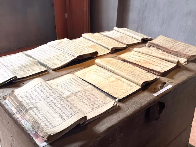 Kinh sách khoa cúng cổ Kinh sách khoa cúng cổ