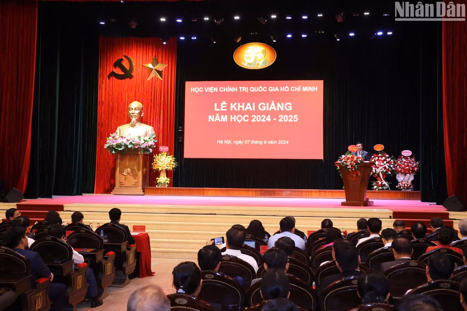 Quang cảnh Lễ khai giảng năm học 2024-2025. Quang cảnh Lễ khai giảng năm học 2024-2025.