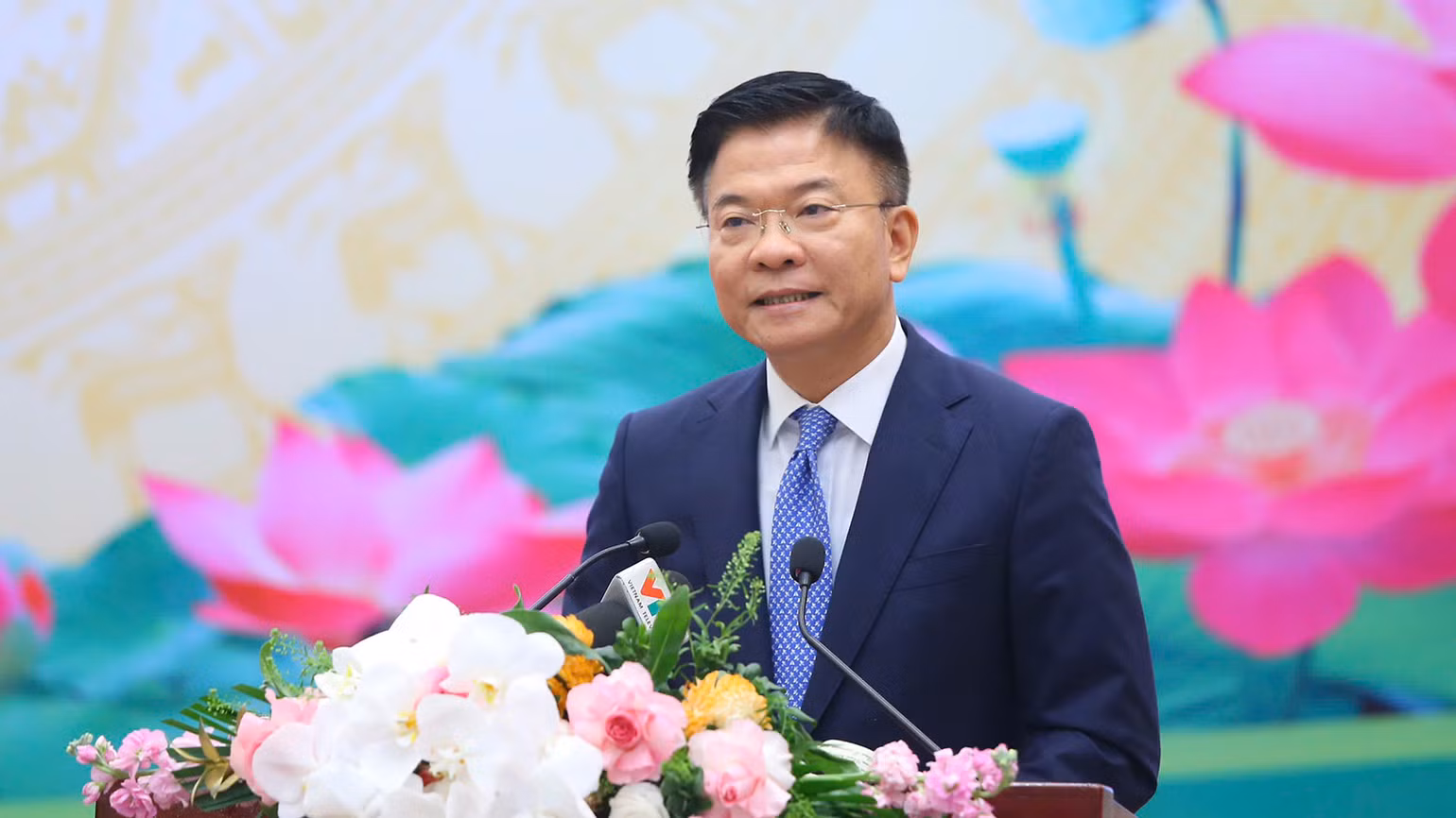 Phó Thủ tướng Lê Thành Long phát biểu chỉ đạo hội nghị. (Ảnh: GIÁP TỐNG)