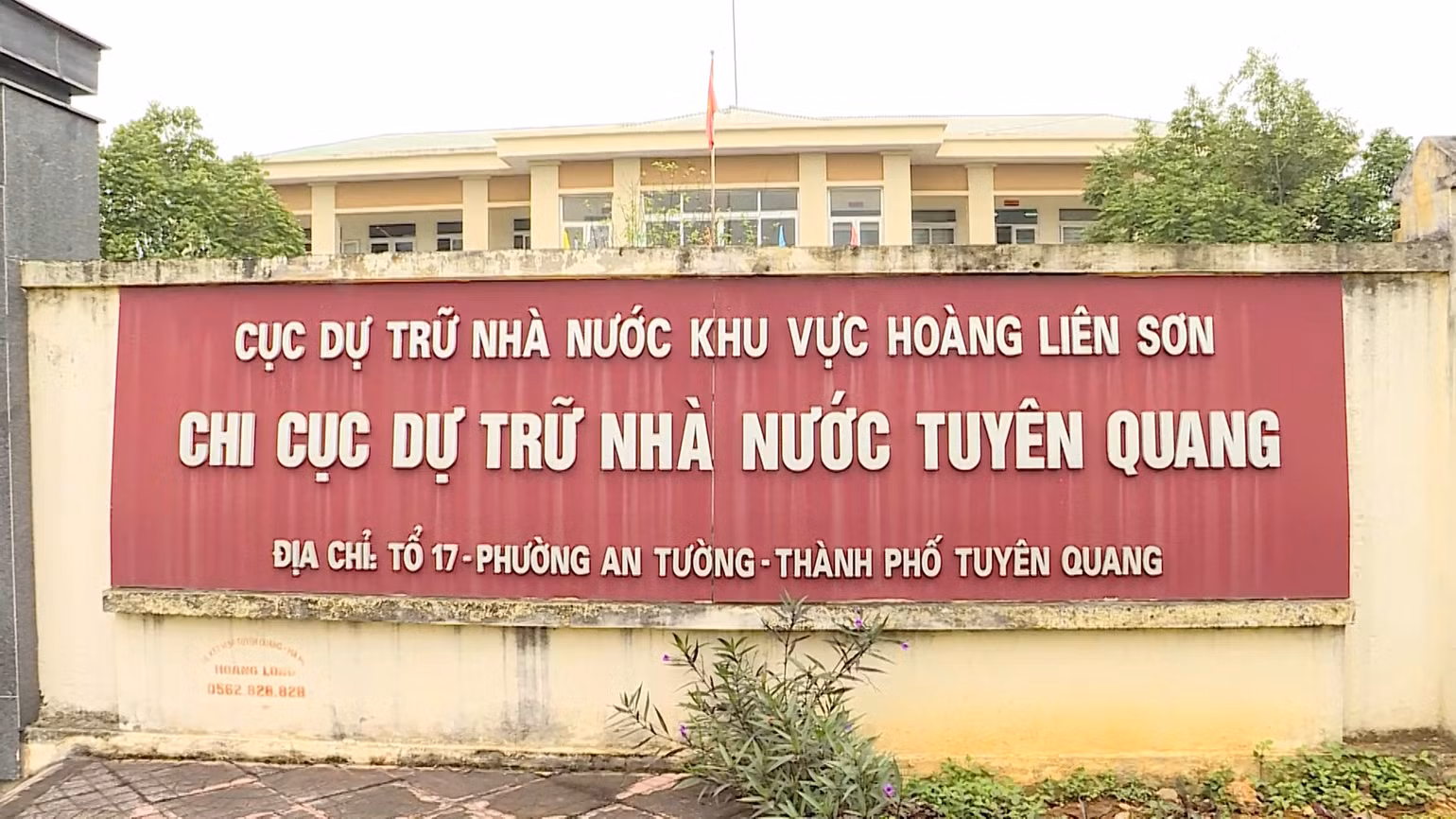 Trụ sở Chi cục Dự trữ Nhà nước tỉnh Tuyên Quang.