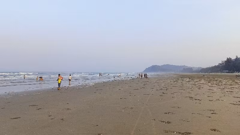 Vẻ đẹp biển Hải Hòa ở thị xã Nghi Sơn.