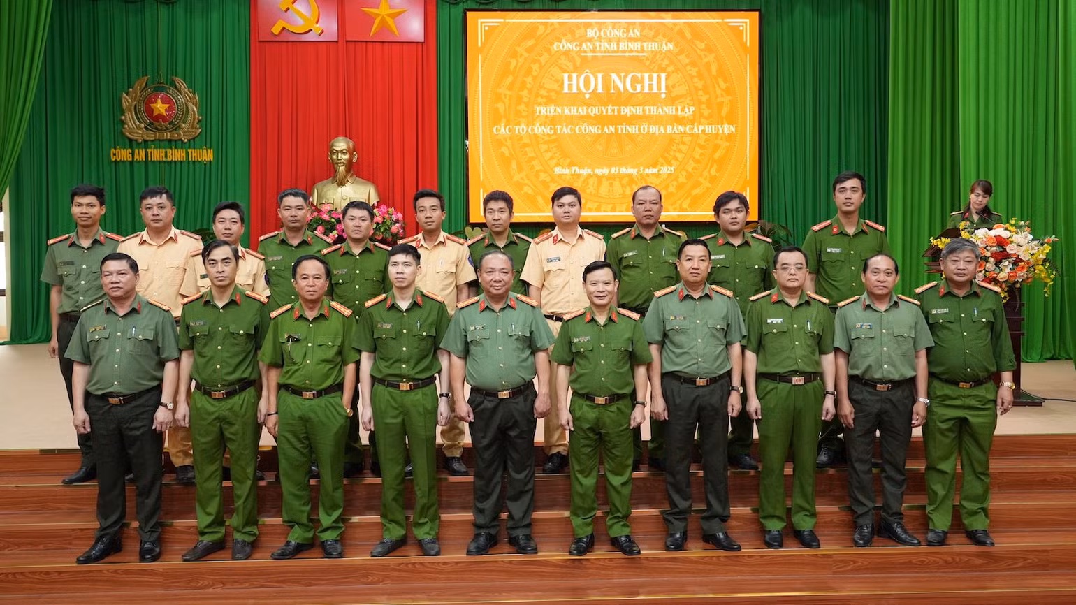 Các tổ công tác được thành lập.