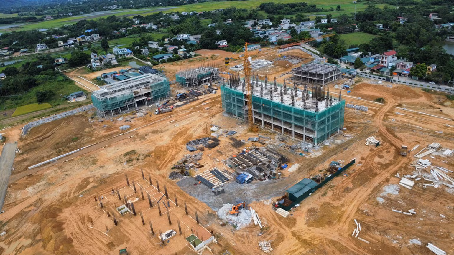 Dự án xây dựng Bệnh viện Đa khoa tỉnh Tuyên Quang đạt 23% giá trị hợp đồng.