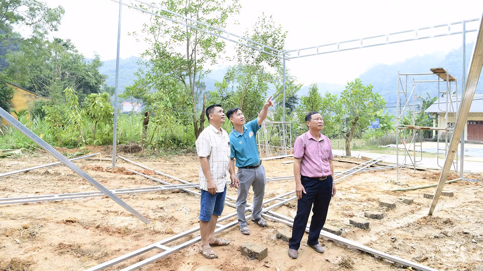 Chính quyền đã quy hoạch mặt bằng để dựng lại nhà ở cho người dân thôn Nà Ngận, xã Yên Lập, huyện Chiêm Hóa. Chính quyền đã quy hoạch mặt bằng để dựng lại nhà ở cho người dân thôn Nà Ngận, xã Yên Lập, huyện Chiêm Hóa.