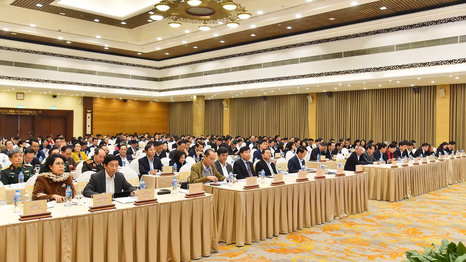 Các đại biểu dự hội nghị. (Ảnh: Thủy Nguyên)