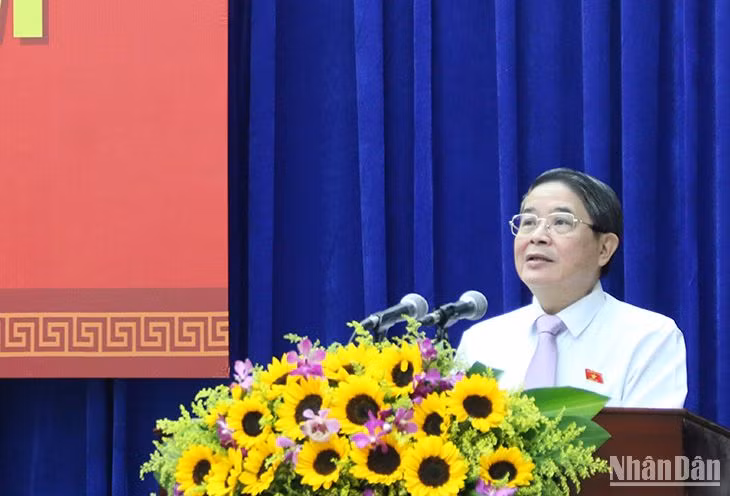 Phó Chủ tịch Quốc hội Nguyễn Đức Hải phát biểu chỉ đạo tại kỳ họp. Phó Chủ tịch Quốc hội Nguyễn Đức Hải phát biểu chỉ đạo tại kỳ họp.