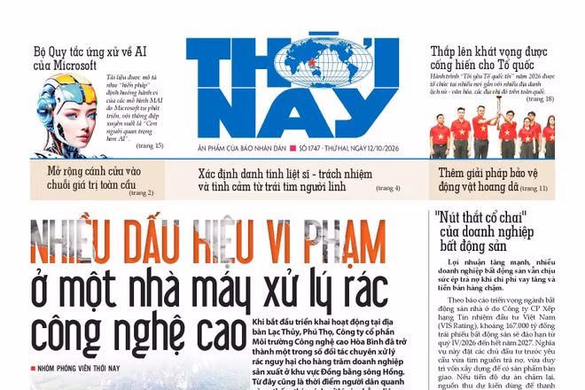 BÁO THỜI NAY SỐ 1747