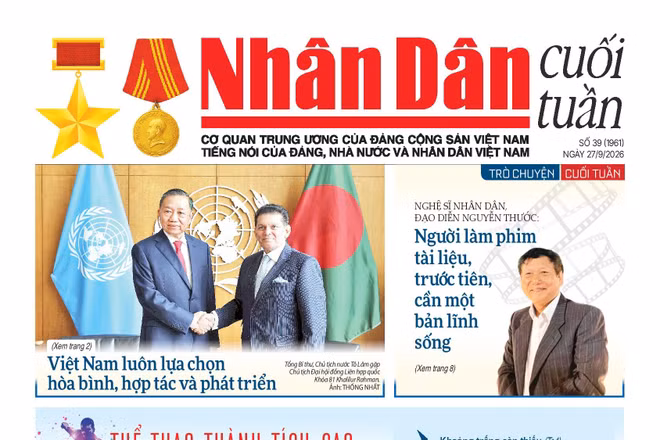 NHÂN DÂN CUỐI TUẦN SỐ 1961
