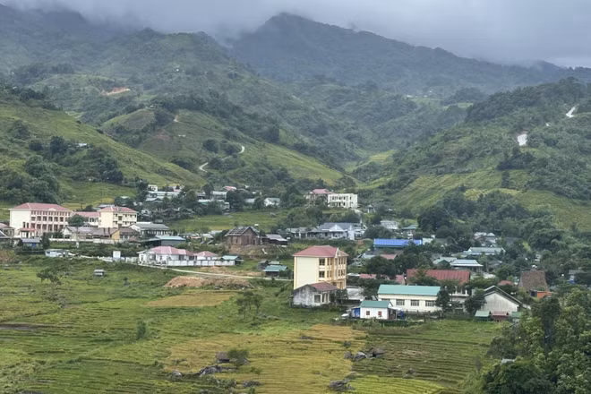 Trung tâm xã Ngọc Linh, tỉnh Quảng Ngãi.