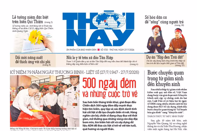 BÁO THỜI NAY SỐ 1725