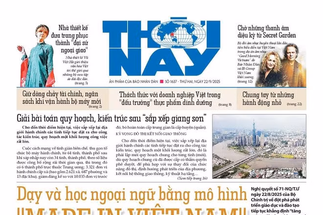 BÁO THỜI NAY SỐ 1637