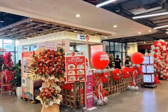 Nhà hàng Japanese Dining (La La La) tại AEON Mall Xuân Thủy.