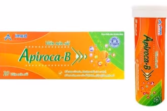 Thực phẩm bảo vệ sức khỏe Apiroca-B của Công ty Cổ phần Dược phẩm APIMED. (Ảnh chụp màn hình)