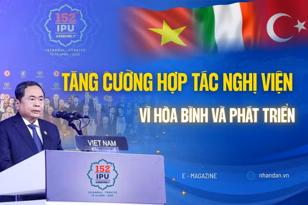 Tăng cường hợp tác nghị viện vì hòa bình và phát triển