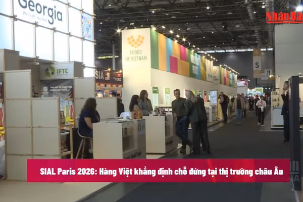 [Video] SIAL Paris 2026: Hàng Việt khẳng định chỗ đứng tại thị trường châu Âu