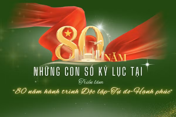 [Infographic] Những con số kỷ lục tại Triển lãm “80 năm hành trình Độc lập-Tự do-Hạnh phúc”