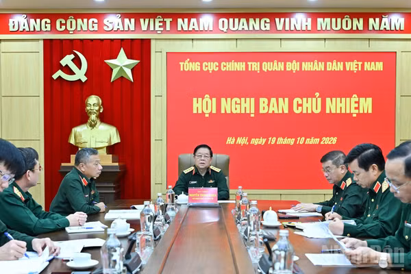 Các đại biểu dự Hội nghị Ban Chủ nhiệm. (Ảnh: THẾ ĐẠI)