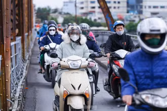 Khu vực Hà Nội không mưa, trời rét, nhiệt độ thấp nhất 14-16 độ C. (Ảnh minh họa)